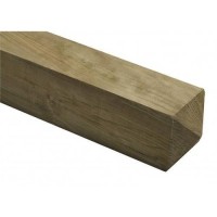 Treated 4 Way Weathered Top Fence Post 150mm x 150mm x 2.4m
